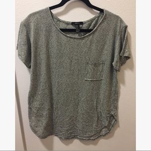 Striped Forever 21 tee